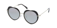 4316REV Women's Metal Heart Frame w/ Spectrum Color Mirror Lens