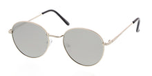 4318REV Unisex Classic Metal Round Frame w/ Spectrum Color Mirror Lens