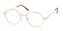 4319CLR Unisex Classic Metal Round Frame w/ Clear Lens