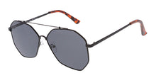 4510 Unisex Metal Large Geometric Aviator