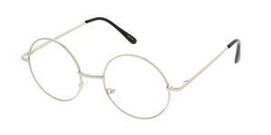 4550CLR Unisex Metal Round Clear lens