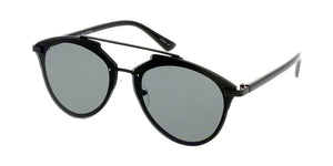 4560 Unisex Metal Medium Rimless Double Bridge Frame