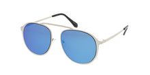 4582RV Unisex Metal Single Bridge Frame w/ Color Mirror Lens