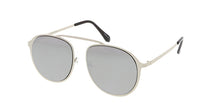 4582RV Unisex Metal Single Bridge Frame w/ Color Mirror Lens