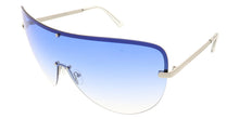4602 Women's Metal Oversize Shield