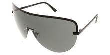 4602 Women's Metal Oversize Shield