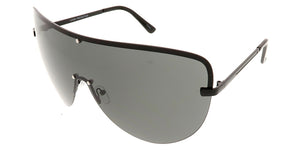 4602 Women's Metal Oversize Shield