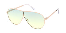 4616COL Women's Metal Large Wire Frame w/ Two Tone Lens
