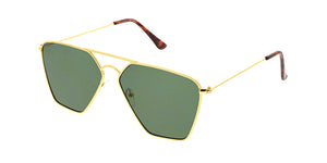4635 Unisex Metal Geometric Aviator