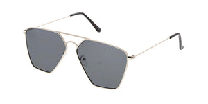 4635 Unisex Metal Geometric Aviator