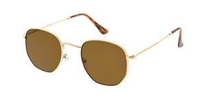 4671 Unisex Classic Metal Rounded Square Small Frame