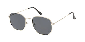 4674 Unisex Classic Metal Rounded Square Medium Frame