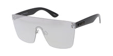 4713KSH/RV KUSH Metal Large Rimless Flat Top Shield w/ Color Mirror Lens