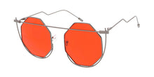 4737 Women's Metal Large Octagonal Wire Frame