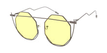 4737 Women's Metal Large Octagonal Wire Frame