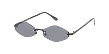 4758 Unisex Metal Small Rimless Diamond Frame