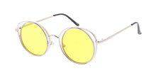 4763COL Women's Metal Medium Double Wire Round Frame w/ Color Lens