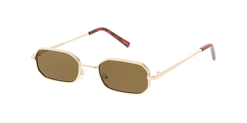 4789 Unisex Metal Retro 90s Geometric Small Frame