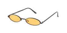 4794COL Unisex Metal Retro 90s Small Oval Frame w/ Color Lens