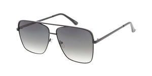 4808 Unisex Metal Large Square Aviator