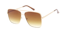 4808 Unisex Metal Large Square Aviator