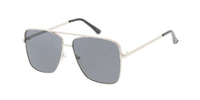 4808 Unisex Metal Large Square Aviator