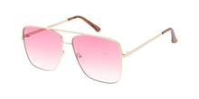 4808 Unisex Metal Large Square Aviator