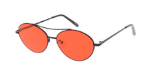 4818COL Unisex Metal Medium Oval Frame w/ Color Lens