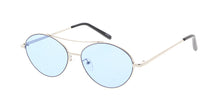 4818COL Unisex Metal Medium Oval Frame w/ Color Lens