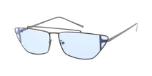 4832COL Women's Metal Small Rectangular Cat Eye Frame w/ Color Lens