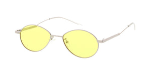 4834COL Unisex Metal Small Oval Frame w/ Color Lens
