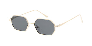 4843 Unisex Metal Small Geometric Vintage Inspired Frame