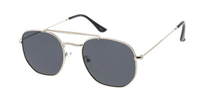 4884 Unisex Metal Medium Rounded Square Classic Hipster Frame