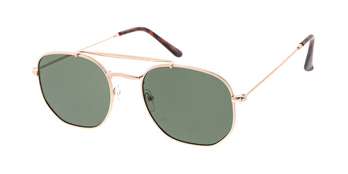 4884 Unisex Metal Medium Rounded Square Classic Hipster Frame