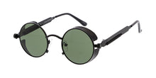 4899 Unisex Metal Small Vintage Inspired Steampunk Round Frame