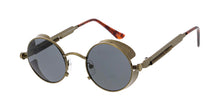 4899 Unisex Metal Small Vintage Inspired Steampunk Round Frame