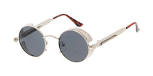 4899 Unisex Metal Small Vintage Inspired Steampunk Round Frame