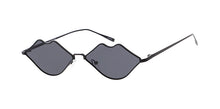 4904 Women's Metal Small Lips Shape Vintage Inspired Wire Frame