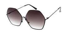 4906 Women's Metal Large Hexagonal Vintage Inspired Frame