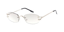 4921 Unisex Metal Small Vintage Inspired Rimless Frame