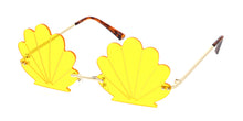 5008 Women's Metal Medium Rimless Seashell Novelty Frame