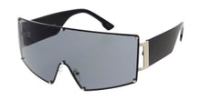 5019 Women's Metal Large Rimless Fashion Shield Frame