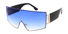 5019 Women's Metal Large Rimless Fashion Shield Frame