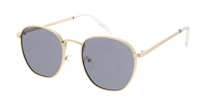 5054 Unisex Metal Medium Classic Round Hipster Frame