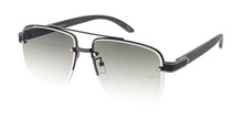 5068 Unisex Metal Medium Square Rimless Aviator w/ Diamond Cut Lens