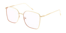 5096 Women's Metal Large Classic Square Wire Frame