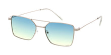 5106 Women's Metal Medium Vintage Inspired Square Double Bridge Frame