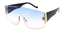 5107 Women's Plastic Large Rimless Flat Frame