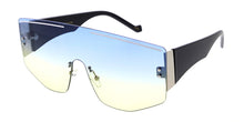 5107 Women's Plastic Large Rimless Flat Frame