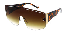 5107 Women's Plastic Large Rimless Flat Frame